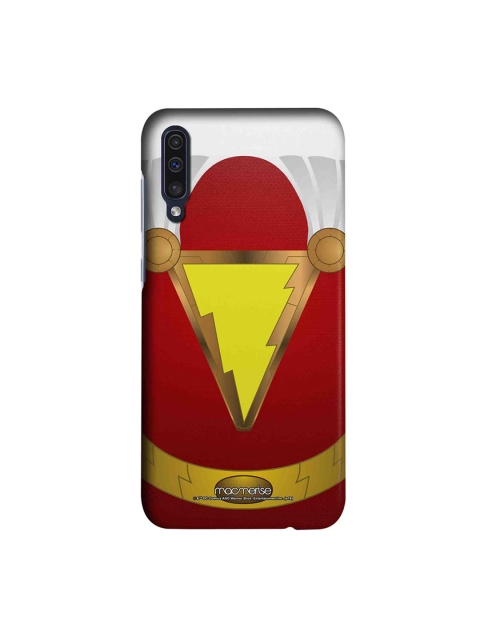 

macmerise Red & Yellow Suit up Shazam DC Comics Samsung Galaxy A50 Back Cover