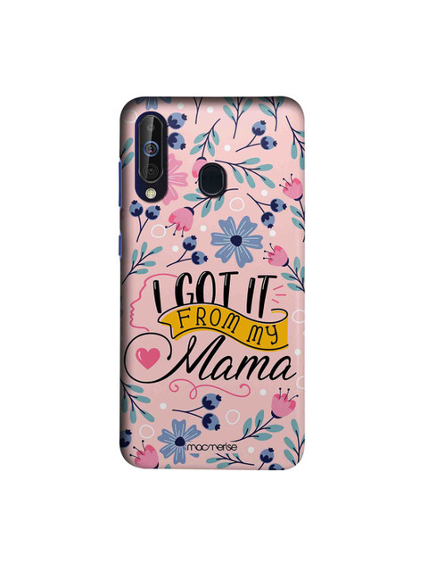

macmerise Pink & Blue Macmerise Illustrations From My Mama Samsung M40 Back Case