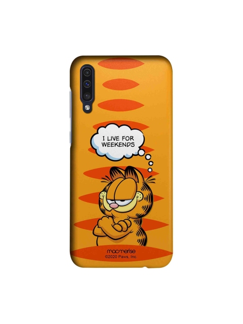 

macmerise Yellow & Orange Living for Weekends Samsung Galaxy A50s Back Cover