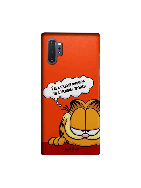 

macmerise Orange & Brown Friday Garfield Samsung Galaxy Note 10 Plus Back Case