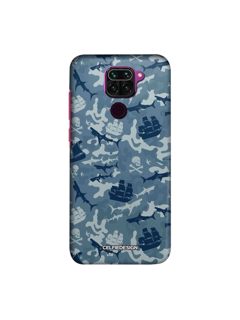 

macmerise Blue & Grey Pirates Pattern Redmi Note 9 Case