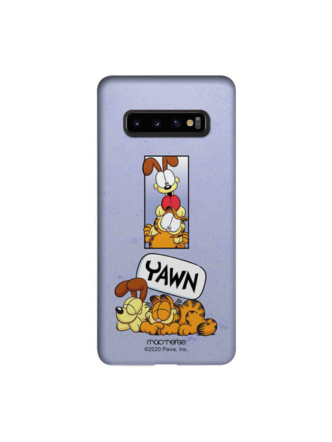 

macmerise Lavender & Brown Bff For Life Garfield Samsung Galaxy S10 Plus Back Cover