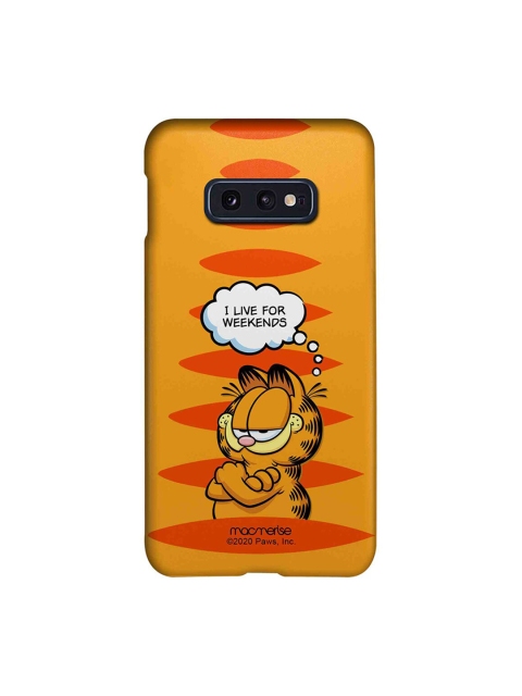 

macmerise Orange & Red Living For Weekends Samsung Galaxy S 10 E Case