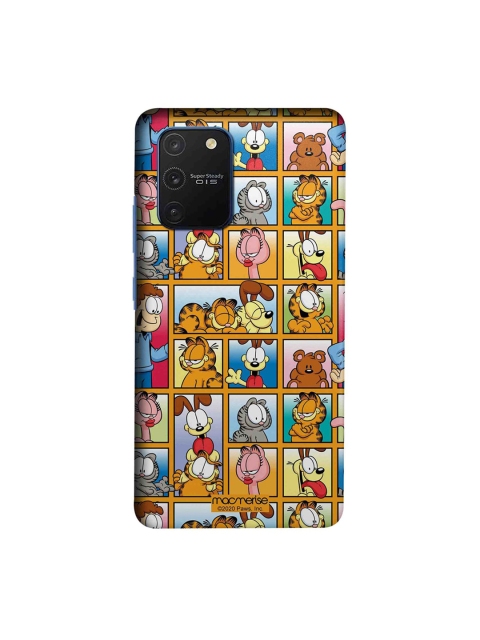 

macmerise Brown & Blue Garfield Collage Samsung Galaxy S10 Lite Back Cover