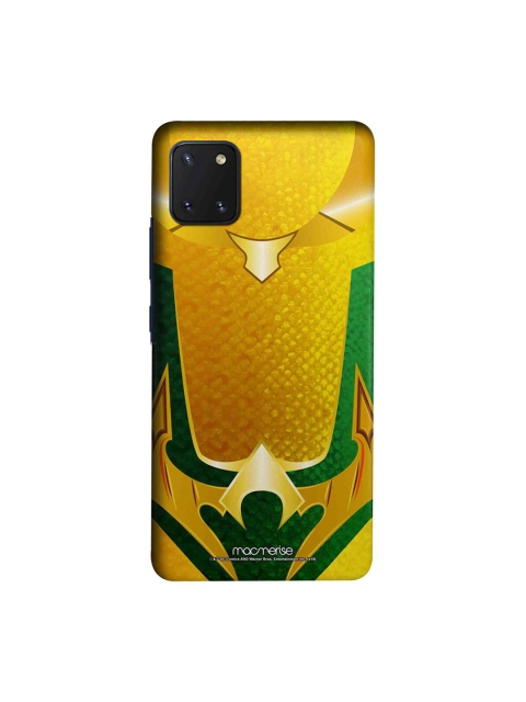 

macmerise Gold-Toned & Green Aquaman Printed Samsung Galaxy Note 10 Lite Back Cover