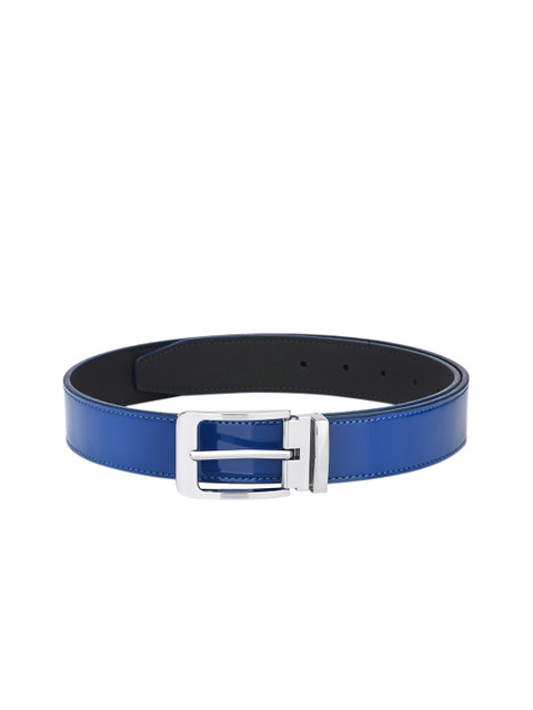 

Calvadoss Men Blue Solid Sustainable Belt