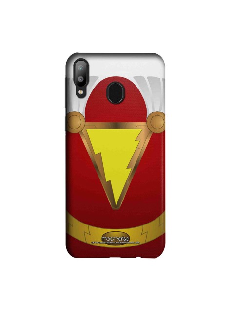 

macmerise Unisex Suit Up Shazam Printed Samsung Galaxy Note 10 Back Cover, Red
