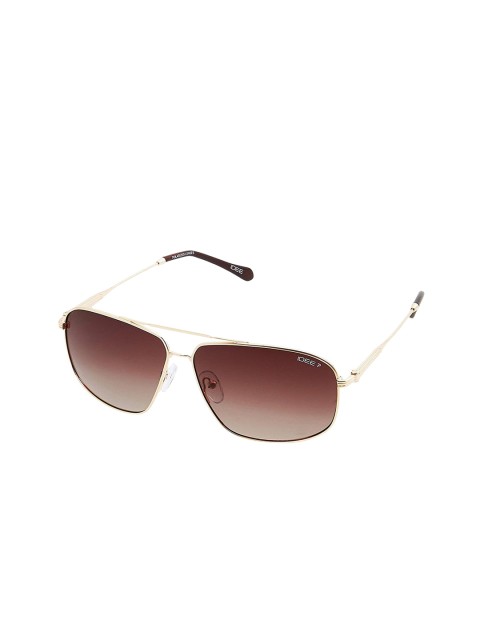 

IDEE Men Polarized Lens Square Sunglasses-IDS2199-C1PSG, Brown