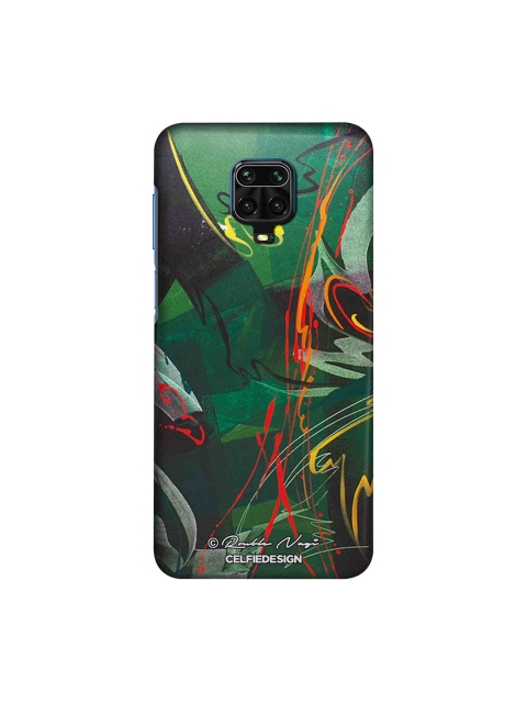 

macmerise Green & Red Rouble Nagi Strokes Of Life Redmi Note 9 Pro Case