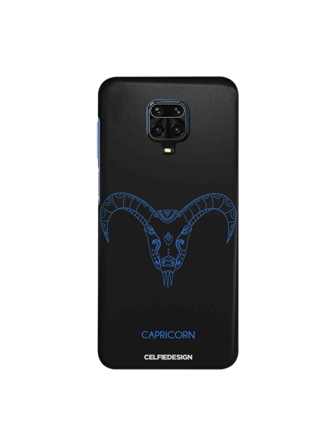 

macmerise Black & Blue Zodiac Capricorn Xiaomi Redmi Note 9 Pro Back Cover