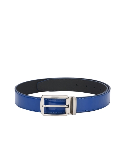 

Calvadoss Men Blue Solid Sustainable Belt