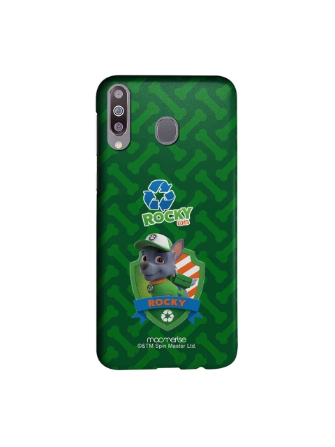 macmerise Green & Blue Rocky Paw Patrol Samsung Galaxy M30 Back Case