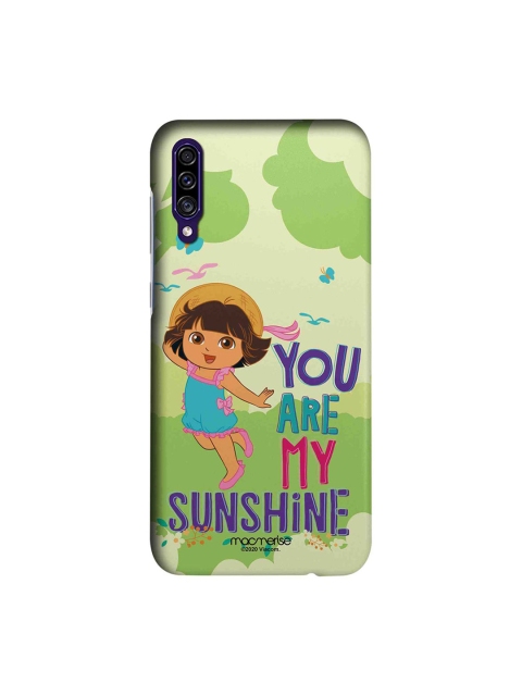 

macmerise Beige & Green My Sunshine Dora Samsung Galaxy A30s Back Cover