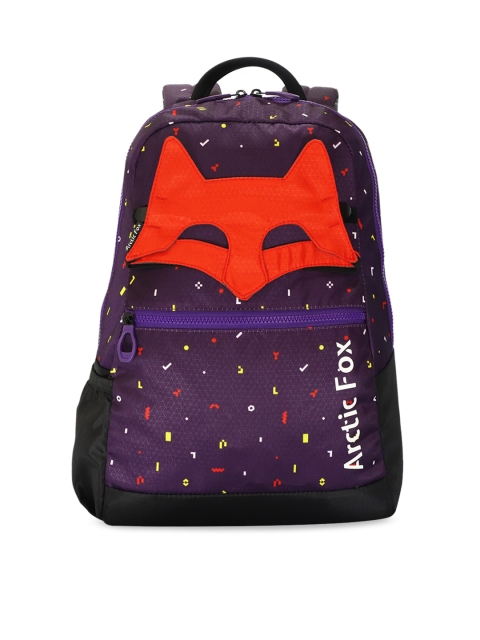 

Arctic Fox Unisex Purple & Red Mask Petunia Backpack