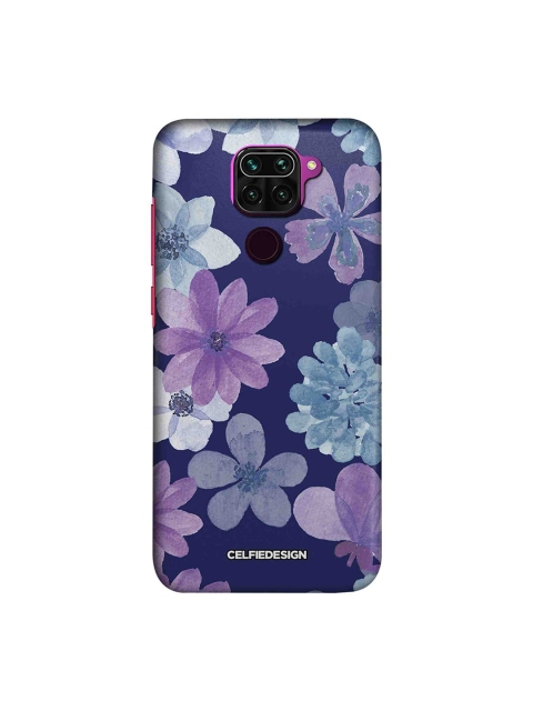 

macmerise Blue & Purple Iris Xiaomi Redmi Note 9 Back Case