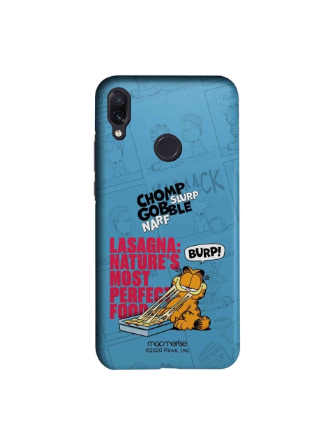 

macmerise Blue & Pink Perfect Food Xiaomi Redmi Note 7 Garfield Back Case