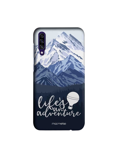 

macmerise Blue & White Life's An Adventure Samsung Galaxy A30s Back Cover