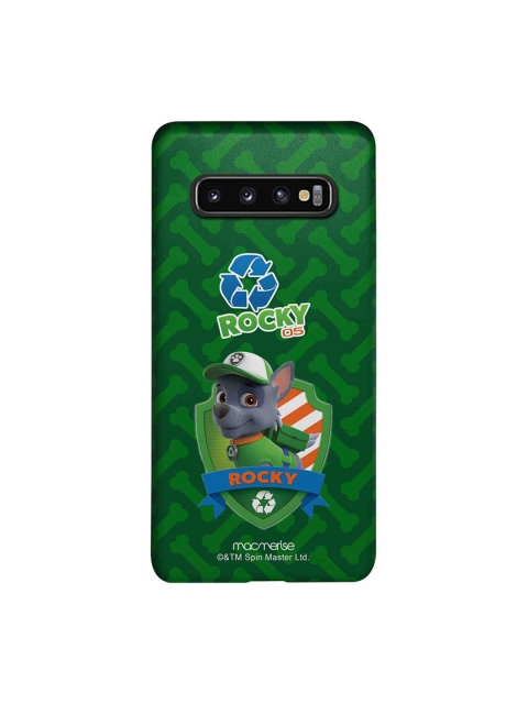 

macmerise Green & Blue Rocky Paw Patrol Samsung Galaxy S10 Case