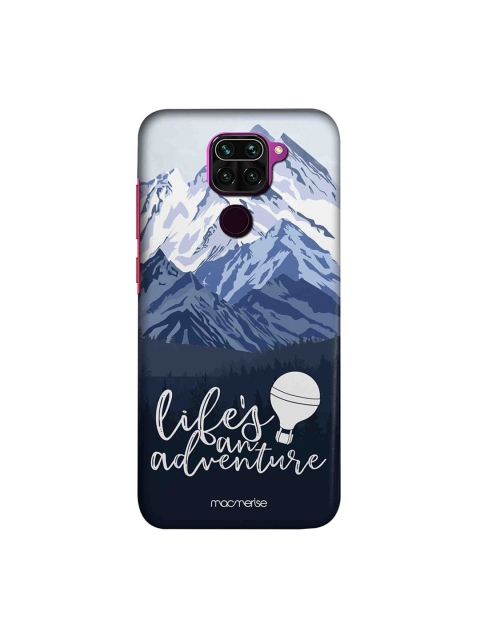 

macmerise Blue & White Lifes An Adventure Xiaomi Redmi Note 9 Back Cover