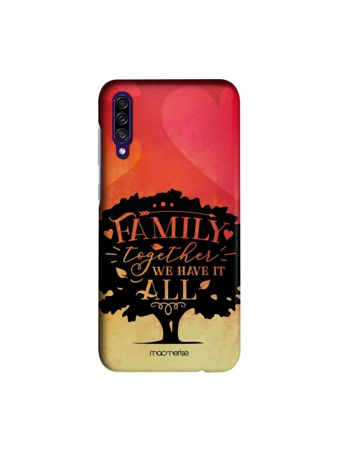 

macmerise Red & Black Family Is All Samsung Galaxy A30s Case