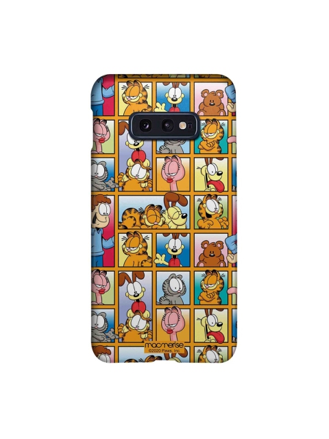 

macmerise Brown & Blue Garfield Collage Samsung Galaxy S10E Back Cover