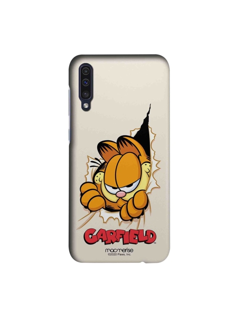 

macmerise Grey & Orange Here Garfield Samsung Galaxy A50 Case