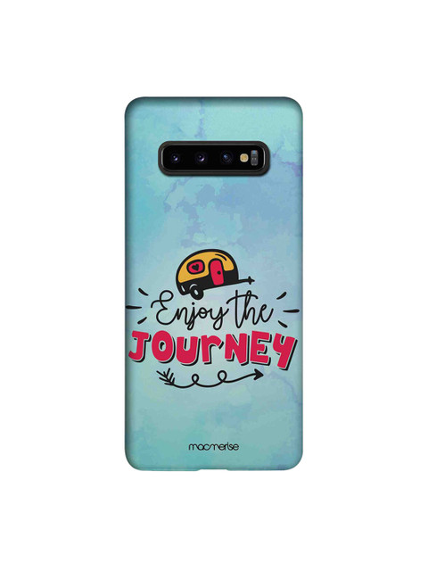 

macmerise Blue & Pink Enjoy The Journey Samsung Galaxy S10 Plus Macmerise Illustrations Back Case