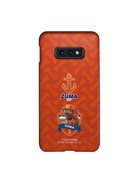 

macmerise Rust Red & Orange Zuma Paw Patrol Samsung Galaxy S10E Back Case