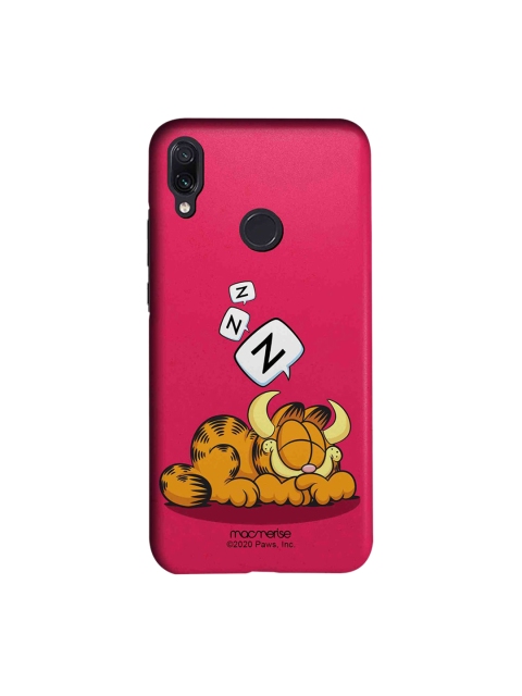 

macmerise Pink & Orange Sleepy Devil Xiaomi Redmi Note 7 Back Cover