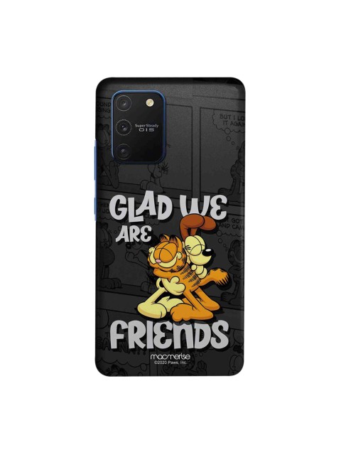 

macmerise Black & Brown Friendly Catdog Garfield Samsung Galaxy S10 Lite Back Cover