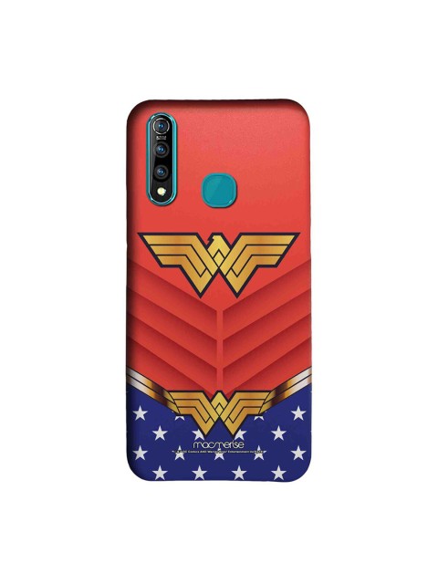 

macmerise Red & Blue Suit up DC Comics Wonder Woman Vivo Z1 Pro Back Cover