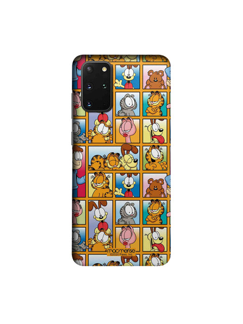 

macmerise Blue & Pink Garfield Collage Samsung Galaxy S20 Plus Back Case