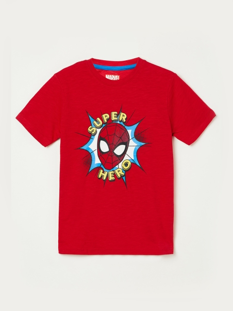 

Fame Forever by Lifestyle Boys Red Printed Round Neck T-shirt