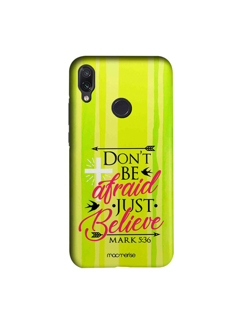 

macmerise Green & Red Just Believe Xiaomi Redmi Note 7 Pro Back Cover