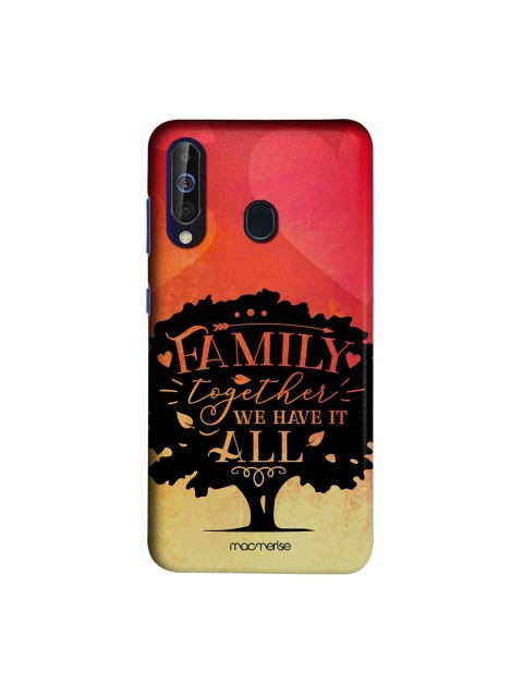 

macmerise Red & Black Family Is All Samsung Galaxy M40 Case