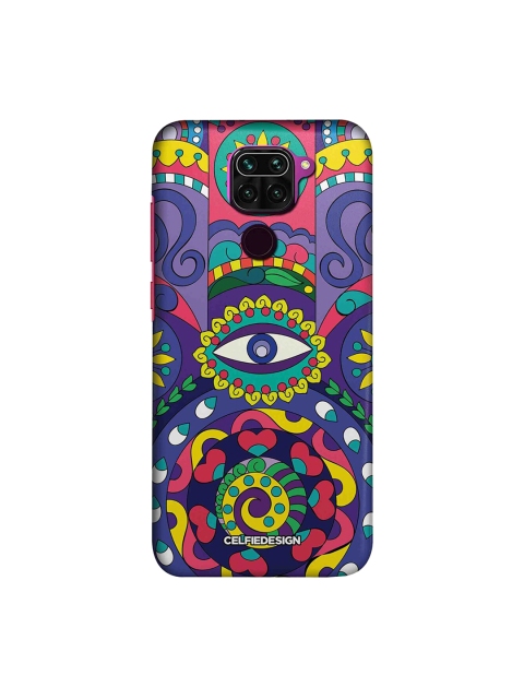 

macmerise Purple & Blue Humsa Xiaomi Redmi Note 9 Back Cover