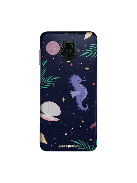

macmerise Navy Blue & Green Space Beach Xiaomi Redmi Note 9 Pro Max Back Cover