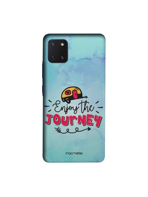 

macmerise Blue & Black Enjoy The Journey Printed Samsung Galaxy Note 10 Lite Back Cover