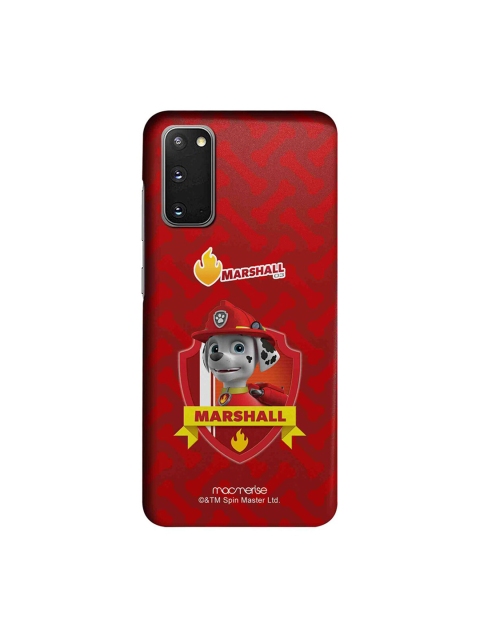 

macmerise Red & Yellow Marshall Paw Patrol Samsung Galaxy S20 Back Case