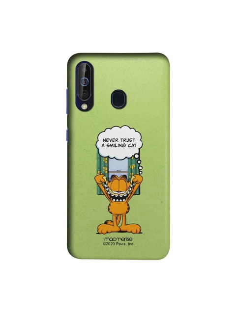 

macmerise Green & Orange Garfield Keep Smiling Samsung Galaxy M40 Case