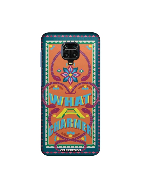 

macmerise Peach-Colored & Blue What Charmer Redmi Note 9 Pro Max Case