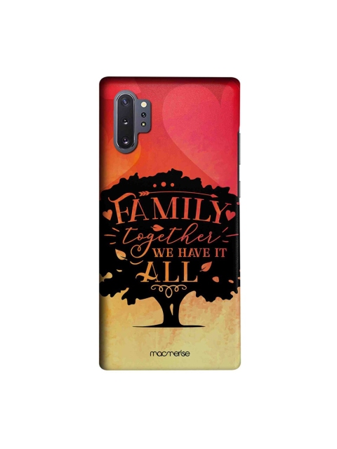 

macmerise Red & Black Family Is All Samsung Galaxy Note 10 Plus Case