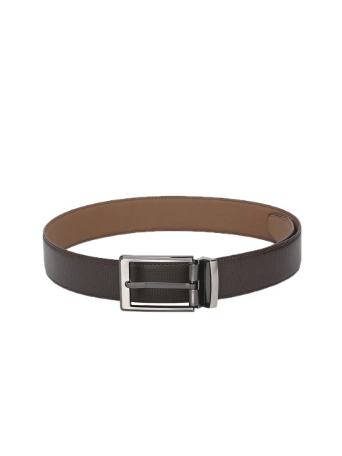 

Calvadoss Men Brown Textured Belt