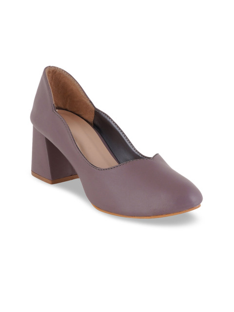 

SCENTRA Women Taupe Solid Pumps