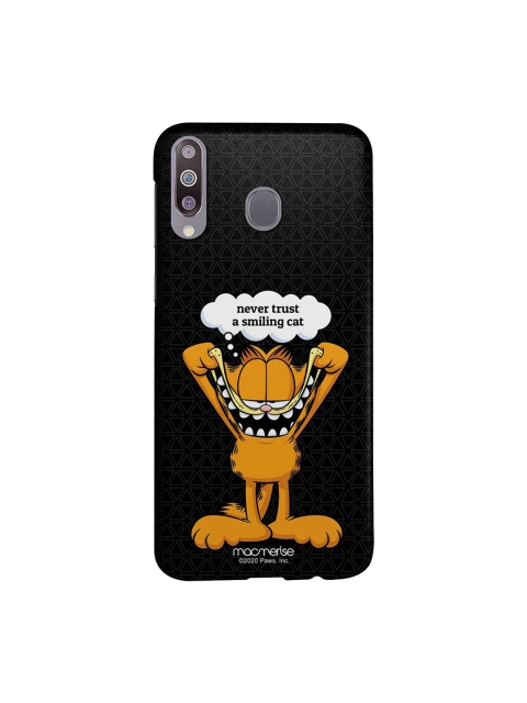 

macmerise Green & Orange Keep Smiling Garfield Samsung Galaxy M30 Back Case