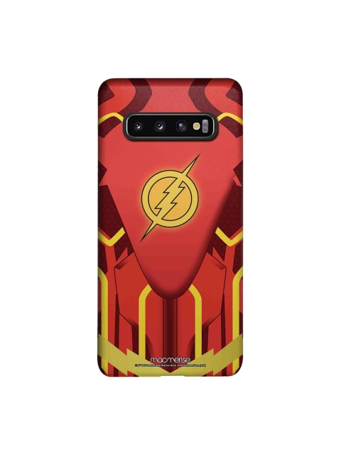 

macmerise Red & Yellow Suit up Flash Samsung Galaxy S10 DC Comics Back Case
