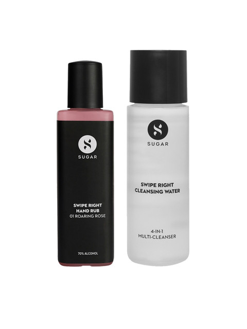 

SUGAR Women Cleansing Water and Hand Rub Sanitizer - 01 Roaring Rose 220 ml, Multi