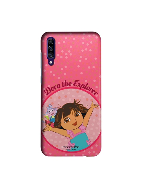 

macmerise Pink & Blue Joyful Dora Samsung Galaxy A30s Back Cover