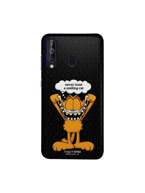 

macmerise Black & Orange Smiling Garfield Samsung Galaxy A60 Case