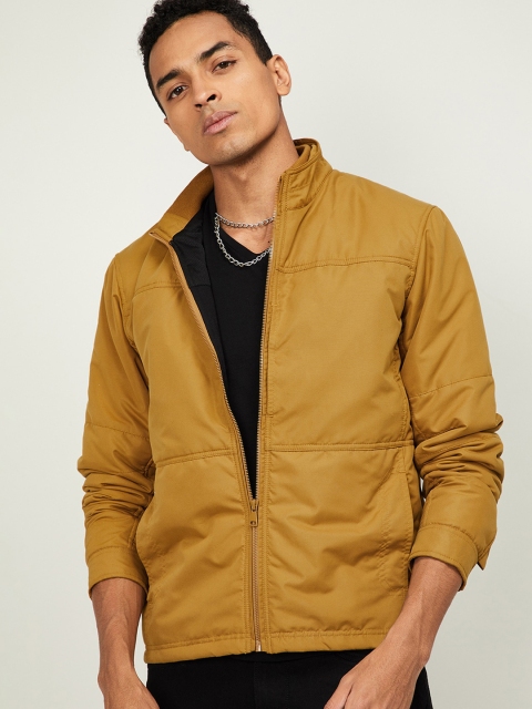 

Fame Forever by Lifestyle Men Mustard Yellow Solid Bomber